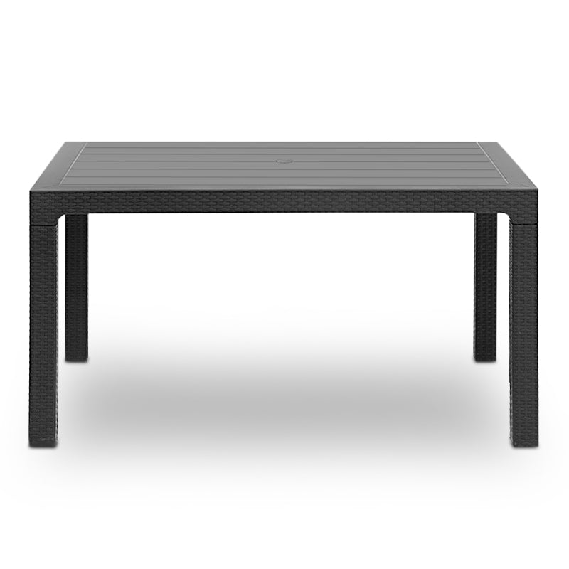Garden Table INGE Anthracite 140x80x74cm (CB)
