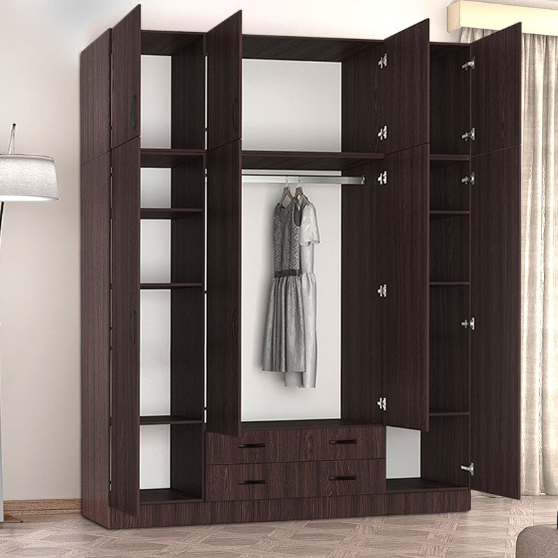 Wardrobe CAMILLE 4 doors Wenge (CB)