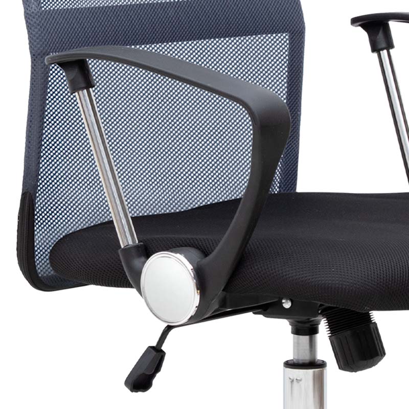 Office Chair YANICK Grey - Black 59x57x95/105cm (CB)