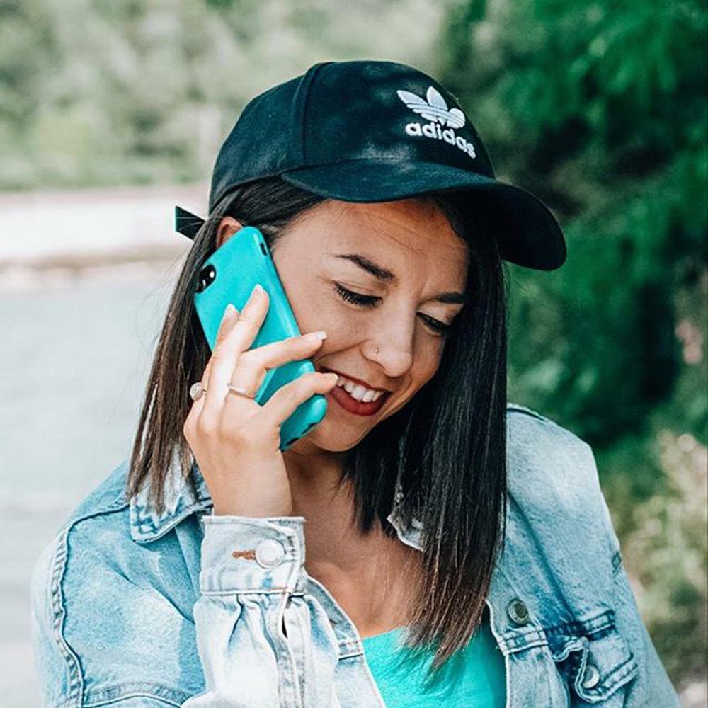 Biodegradable phone case - Ocean Blue (TL)