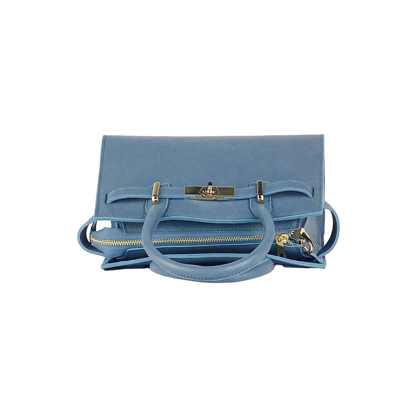 RB1016P | Borsa Donna a Mano in Vera Pelle Made in Italy con tracolla (OT)