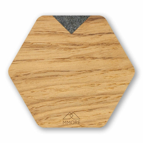 Wooden Coasters - Oak / Set of 4 coasters (TL)