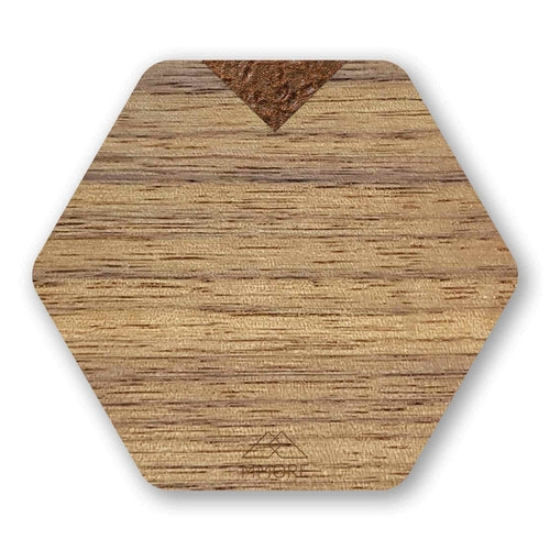 Wooden Coasters - American Walnut / Set of 4 coasters (TL)