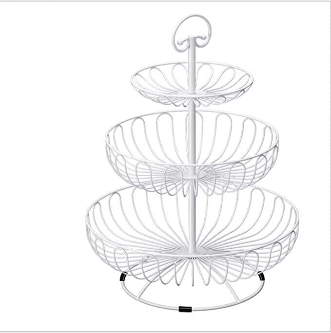 Fruits Rack 3 Tier-White (MW)