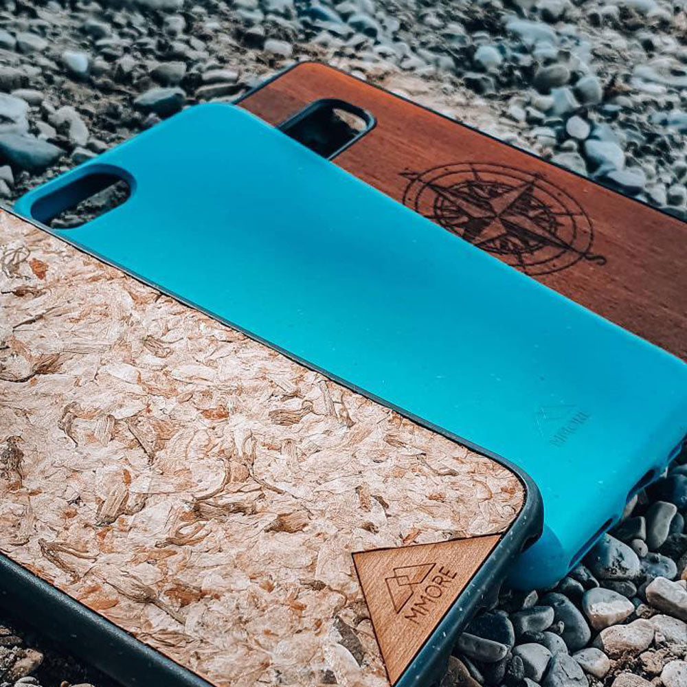 Biodegradable phone case - Ocean Blue (TL)