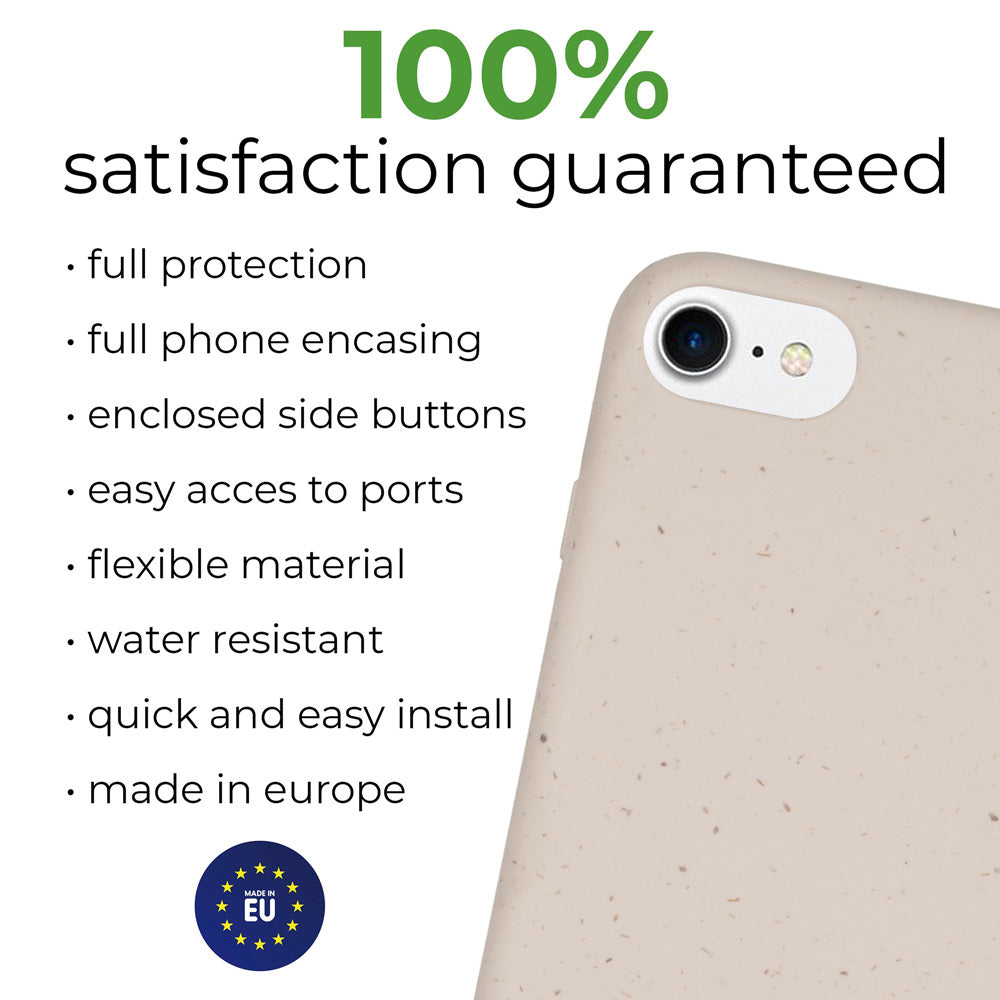 Biodegradable phone case - Natural White (TL)