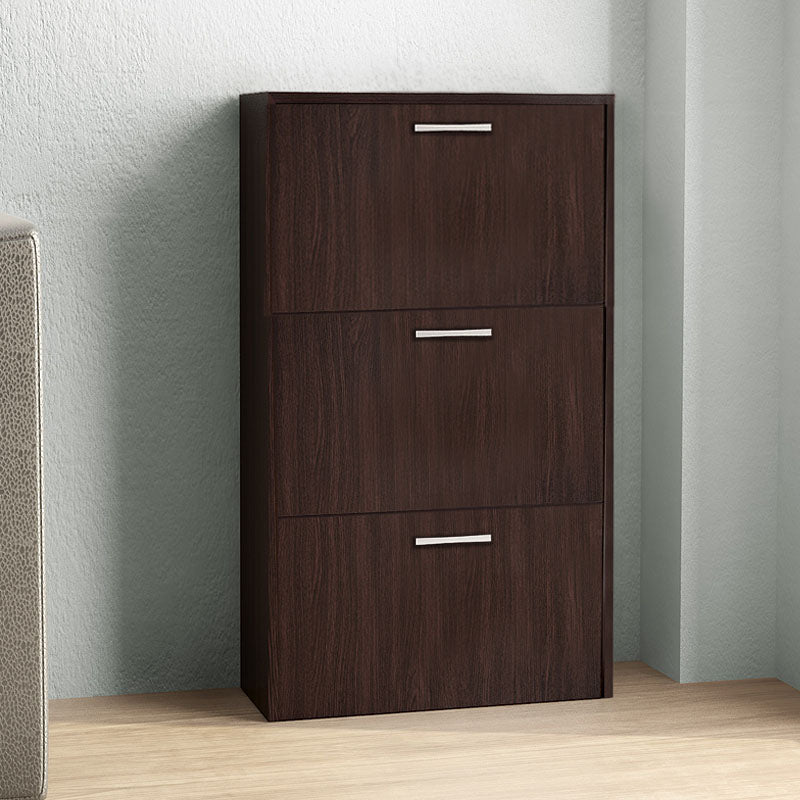 Shoe Rack MONTREAL 18 pairs Wenge 59x25x125cm (CB)