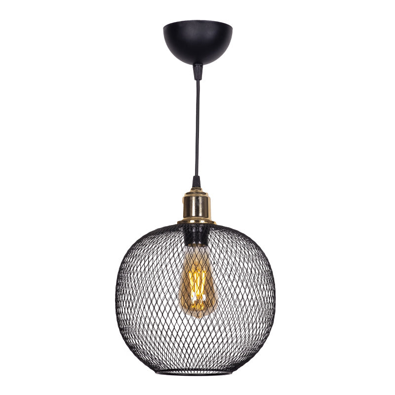 Ceiling Lamp HIVE Black 26x26x65cm (CB)