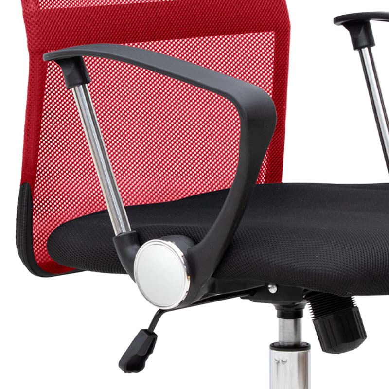 Office Chair MICHA Red - Black 62x59x110/120cm (CB)