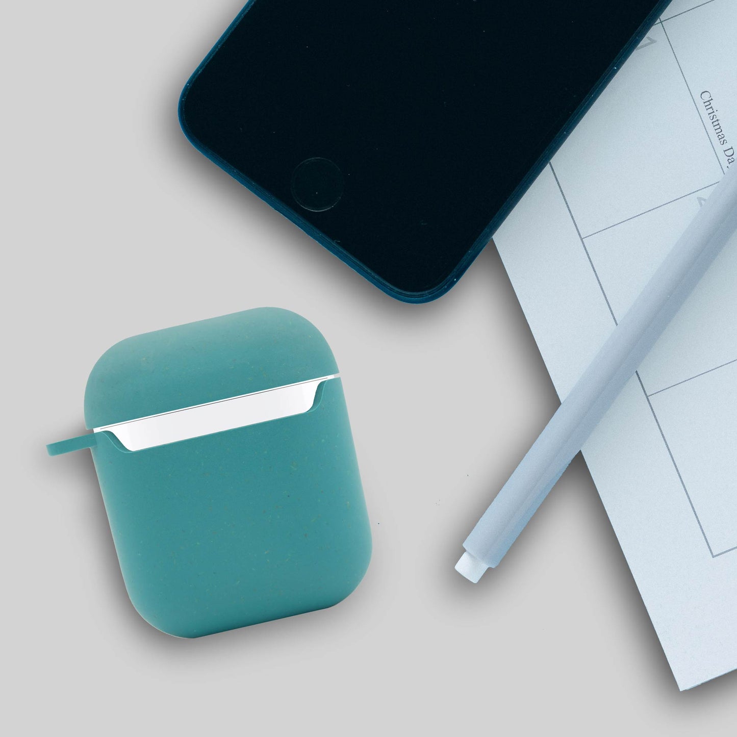 Biodegradable AirPods Case - Ocean Blue (TL)