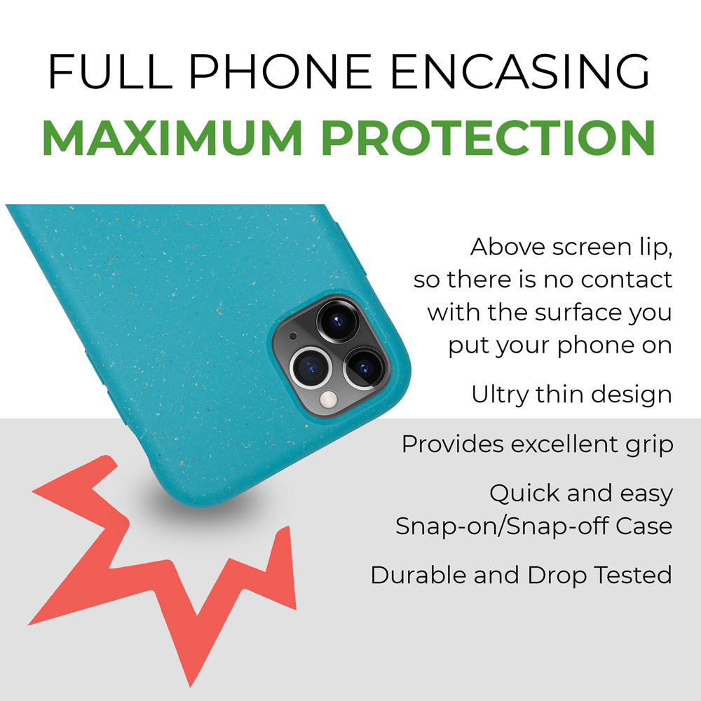 Biodegradable phone case - Ocean Blue (TL)