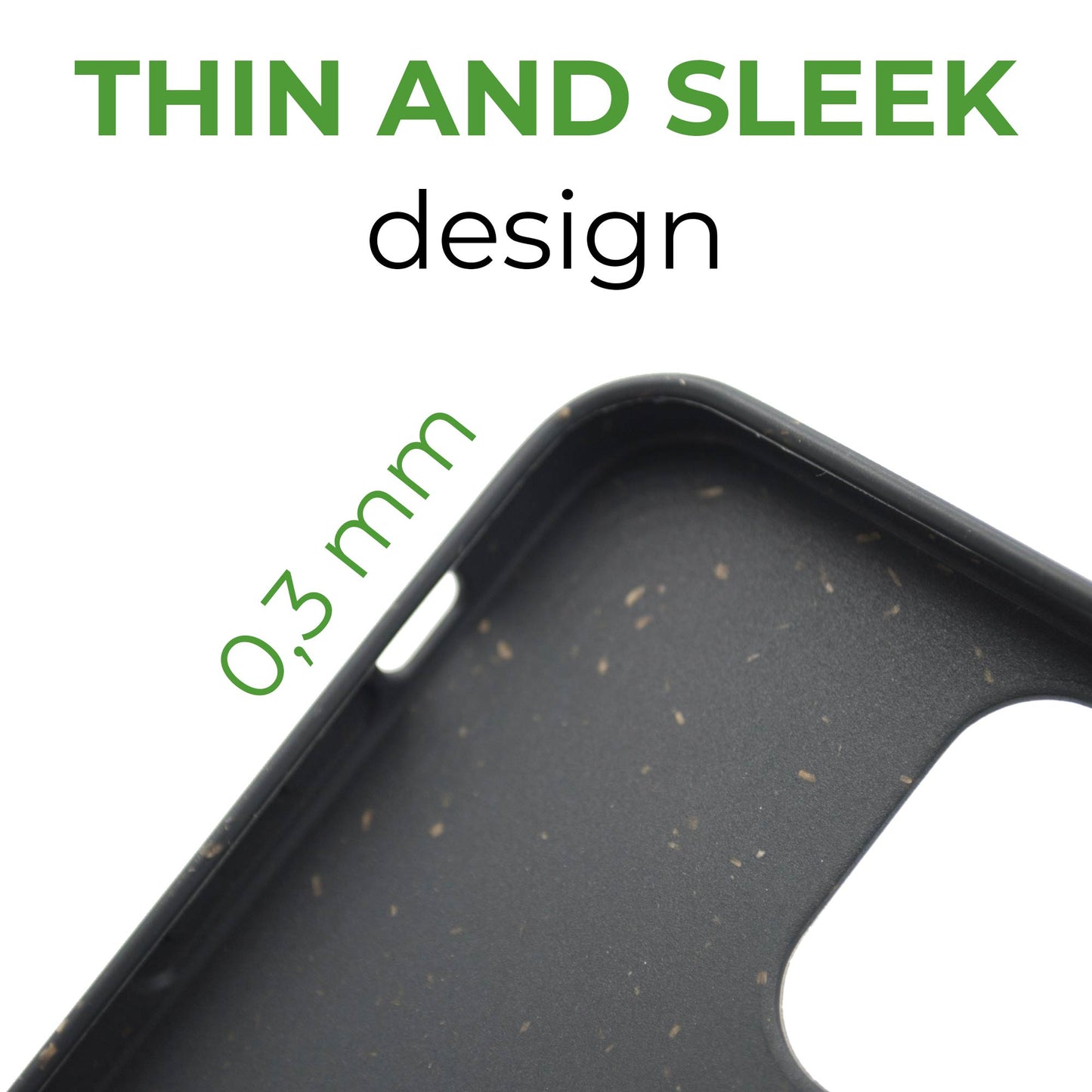 TL: Biodegradable phone case - Black (TL)