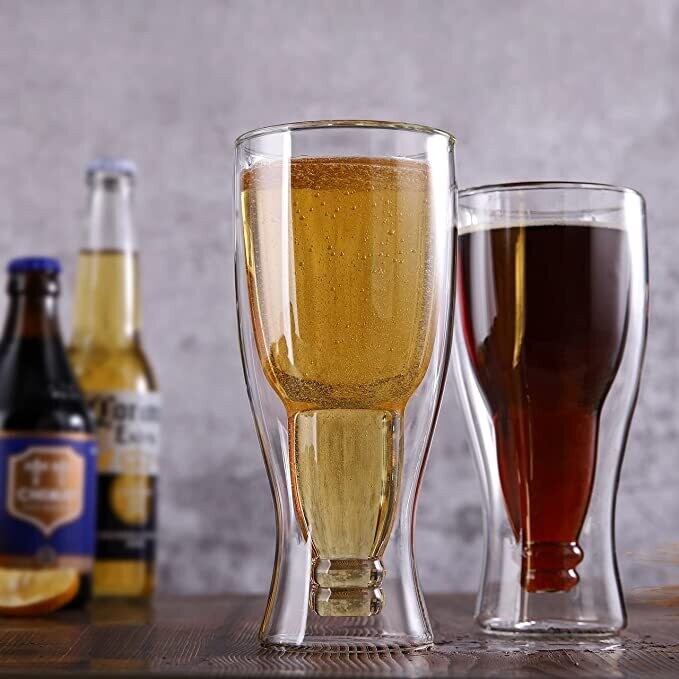 MW: Double Wall Beer Glass 250ml - Single (MW)