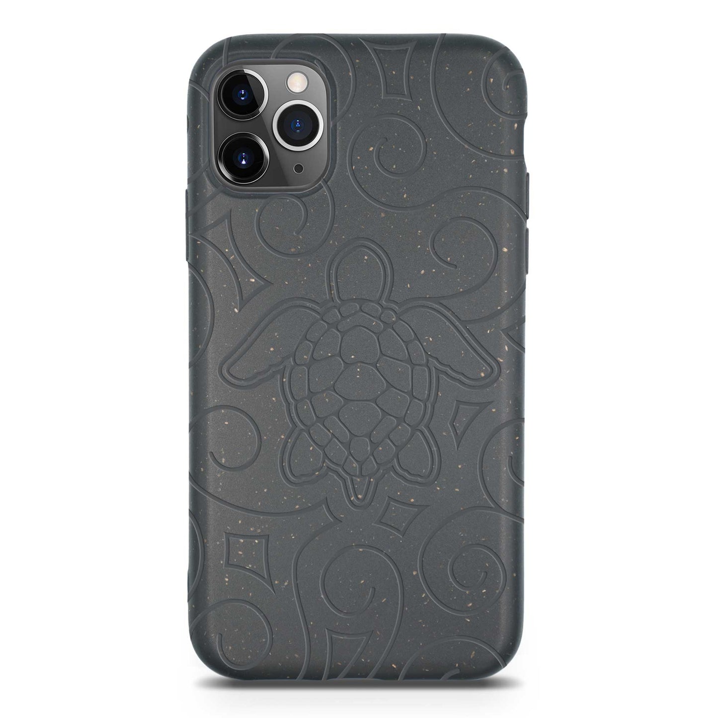 Ocean Turtle -  Biodegradable phone case - Ocean Blue and Black (TL)