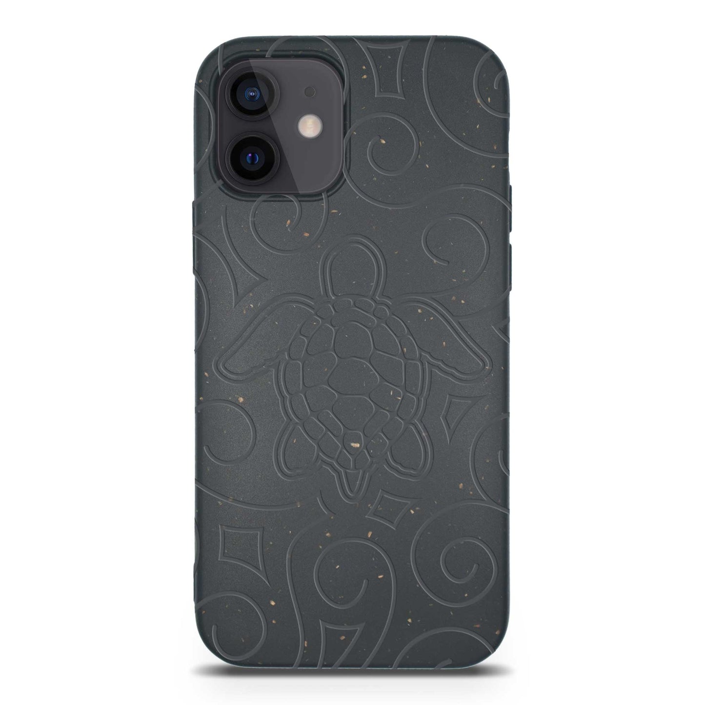 Ocean Turtle -  Biodegradable phone case - Ocean Blue and Black (TL)