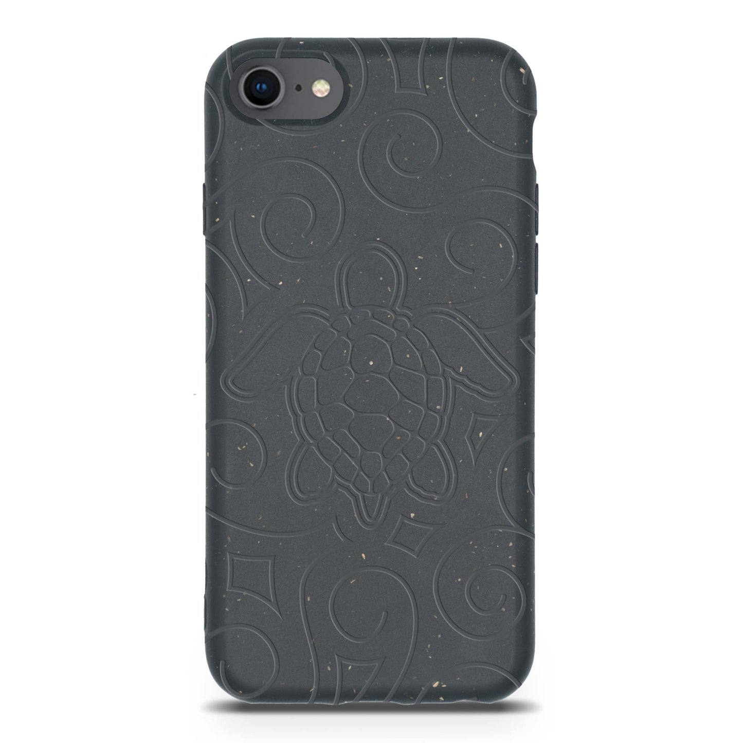 Ocean Turtle -  Biodegradable phone case - Ocean Blue and Black (TL)